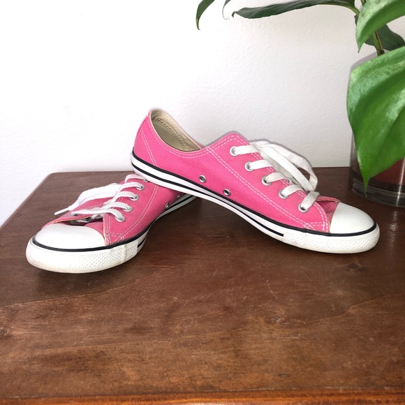 Hot Pink Dainty Sneakers Converse Women’s Size 8